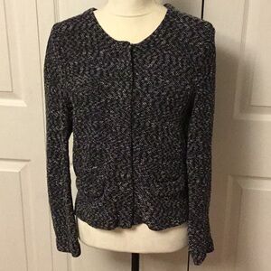 J. Crew Black and White Classic Blazer